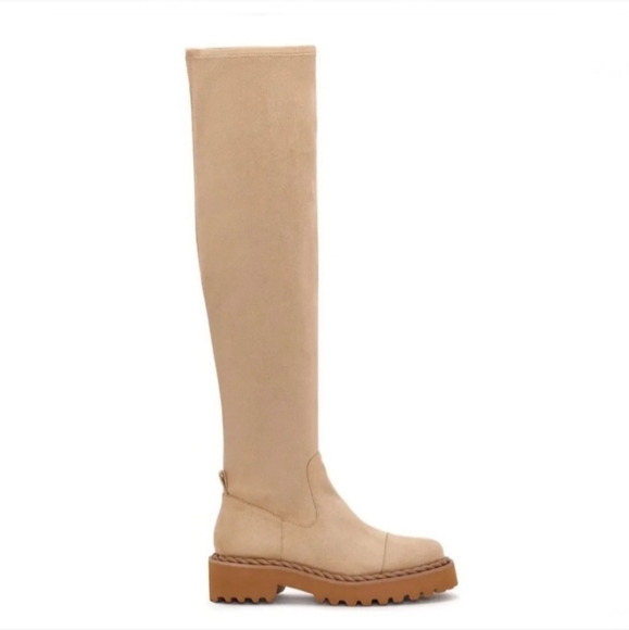 Vince Camuto Malleya Over the Knee Lug Sole Boots   Womens size 6.5 NWOT - Picture 2 of 9